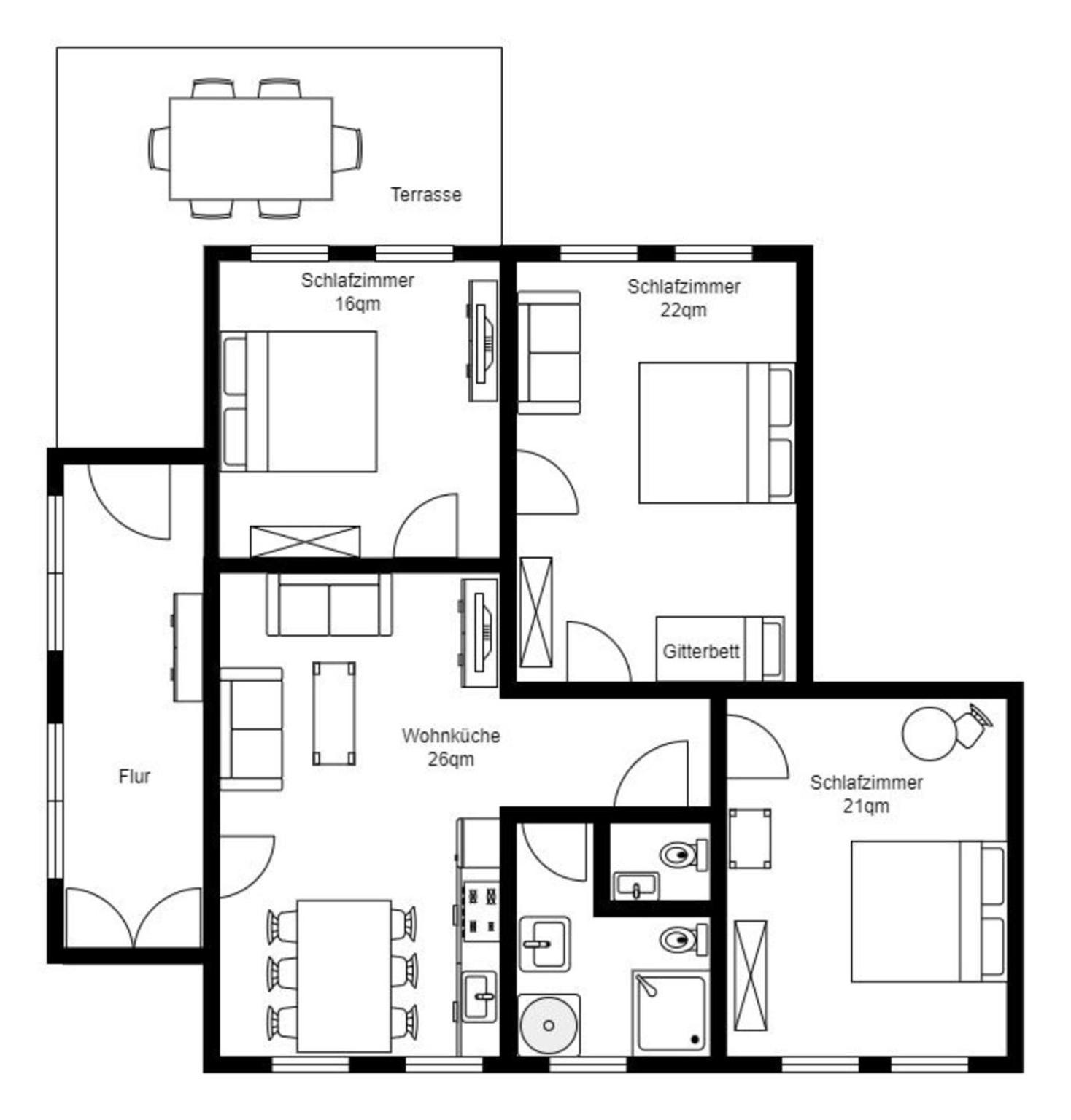 Ferienwohnung Biethahn - Gaarden Brodersby-Goltoft Εξωτερικό φωτογραφία